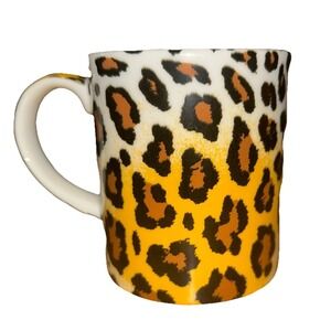 Paul Cardew panthera Pardus Leopard Collectable Coffee‎ Mug Designed in England